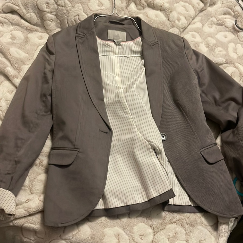 Gray Blazer